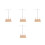 4Pcs Sewing Thread Storage Rack Wood Metal Plastic Organizer 6