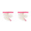 2Pcs Multi-Color Plastic Nail Practice Display Sticks for Manicure Art 4