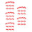 50Pcs Multi Mini Graduation Diploma Plush Doll Accessory Set 8