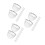 30Pcs Stainless Steel Tea Strainer Filter Fine Mesh for Teapot Silver 10