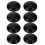 32Pcs PP Black Trampoline Caps Easy Install Pole Replacement Parts 1