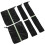 12Pcs Waterproof Black Car Windshield Cover for Ice Snow Easy Install 1