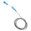 2Pcs Versatile Blue Sink Hair Removal Tool with Drain Auger for Clogs 3