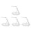 4Pcs Plastic Action Figure Bases for Flexible Display and Stability 9