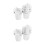 12Pcs Small White Iron Buckets for Storage Crafts and Decorative Uses 4