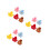 15Pcs Assorted Color Bear Clothes DIY Plush Doll Hoodies Basic Shirts 4