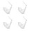 4Pcs Plastic Action Figure Bases for Flexible Display and Stability 6
