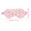 4Pcs Soft Plush Sleep Blindfold White Eye Mask Light Blocking for Rest 11