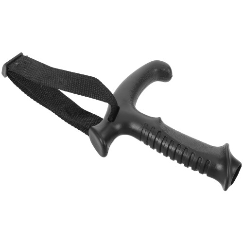 5Pcs Hiking Pole Replacement Handles Black Plastic Comfortable Grip 1