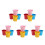 20Pcs Durable Mini Iron Buckets Assorted for Candy Popcorn & Party Use 6