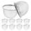 30Pcs Stainless Steel Tea Strainer Filter Fine Mesh for Teapot Silver 2
