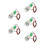 5Pcs Plastic Micro Water Pump Easy Install Mini Pump for Household Use 3