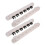 8Pairs Stylish Beige Wall Mounted Solid Wood Billiard Cue Storage Rack 3