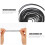 2Pcs Flat Rubber Belt for Recorder and Cassette Repair 6