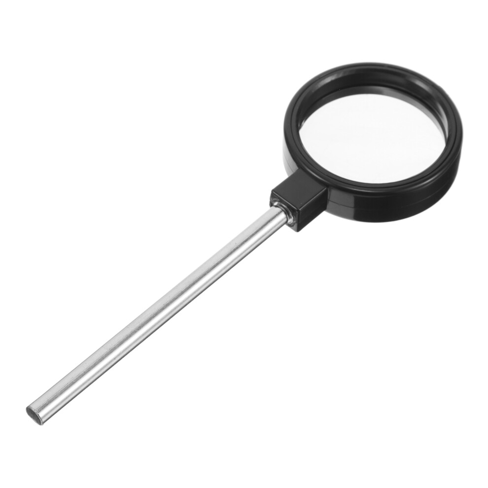 Vaguelly 5Pcs Portable Glass Magnifier For Reading Lab Use Handheld