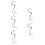 5Pcs Alloy Bolo Tie Adjustable Necklace Unisex 9