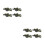 8Pcs Outdoor Multi-Tool Whistles with Thermometer Compass for Survival 10