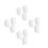 12Pcs Plastic Self Closing Push Latches for Kitchen Bathroom Cabinets 5