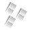 30Pcs Durable Silver Punk Rivets Studs for DIY Crafting Shoes Jackets 8