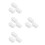 12Pcs Plastic Self Closing Push Latches for Kitchen Bathroom Cabinets 7