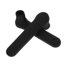 6Pcs Black Silicone Door Knob Covers Child Safety Handle Protectors