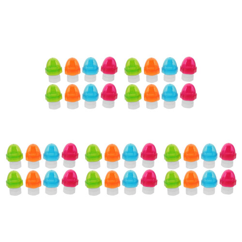 40Pcs Toddler Bottle Adapter PP No Spill Leakproof Cap 2