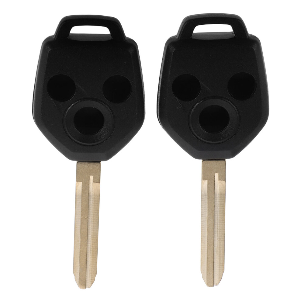 2Pcs Multi Color Key Fob Shell Replacement Durable Car Key Case 3632889343342