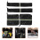 12Pcs Waterproof Black Car Windshield Cover for Ice Snow Easy Install 10