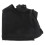 5Pcs Black Travel Elastic Luggage Covers Durable Suitcase Protector 1