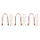12Pcs Light Brown PU Purse Strap Replacement for Handbag Accessories 9