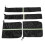 12Pcs Waterproof Black Car Windshield Cover for Ice Snow Easy Install 2