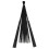 3Pcs Durable Black Wood Fan Frame DIY Handheld Foldable Fans 2