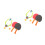 2Sets Adjustable Hanging Table Tennis Trainer for Kids Indoor Practice 4
