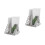 2Pcs Triangle Metal Wire File Folder Rack Black Adjustable Desk Sorter 7