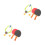 2Sets Adjustable Hanging Table Tennis Trainer for Kids Indoor Practice 5