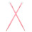 1Pair Pink Felt Head Drumsticks Maple Wood Drum Mallets for Drum Kits 1