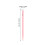1Pair Pink Felt Head Drumsticks Maple Wood Drum Mallets for Drum Kits 2
