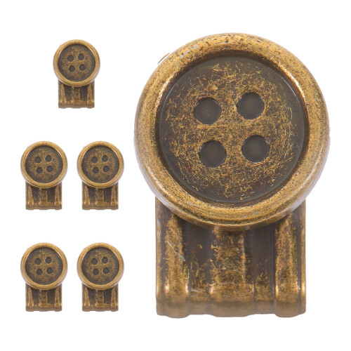 12Pcs Metal Jean Button Replacement No Sew Movable Clips for Pants 1