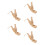 5Pcs Smasher Plantain Press for Home Kitchen Beige 10