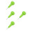 4Pcs Braille Learning Pens Green Tactile Writing Tool for Blind 8
