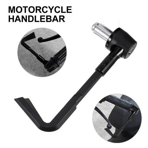 3Pairs Durable Aluminum Motorcycle Handlebars Black Handle Protector