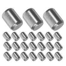 96Pcs Silver Stainless Steel Shelf Pins Strong Dowel Pegs for Home Use