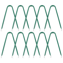 30Pcs Green Stainless Steel Car Fuse Puller Tool Durable PVC Handle