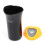 2Pcs Yellow Car Bin Leakproof Auto Trash Can with Space Saving Clip 5