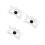 3Pcs Acrylic Billiard Cue Bridge Head with Stable Cue Rest 6