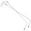 6Pcs Premium Metal Assorted Color LED Mini Streetlight Model 3