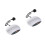 2Pcs Mini Clothes Dryer White Low Absorber with Safety 4