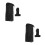2Sets Large Capacity Oxford Cloth Drum Stick Storage Bag Black Durable 6