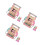 3Pcs Plastic Toddler Car Toy Gas Station Playset Interactive Learning 5