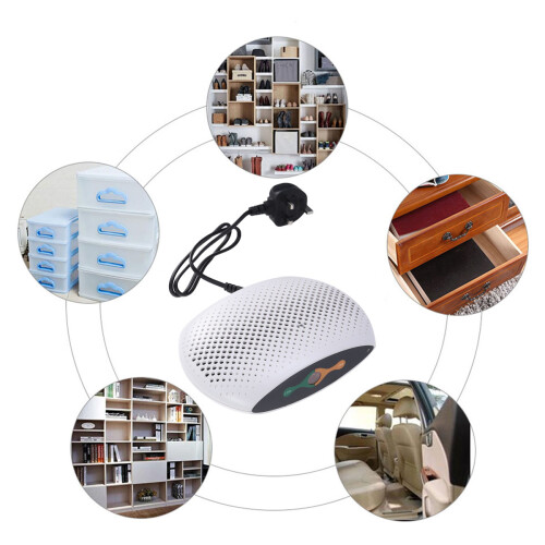 2Pcs Mini Clothes Dryer White Low Absorber with Safety 1